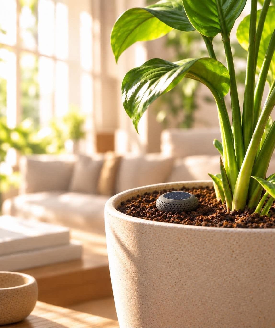 Plant Thing placed in a potted plant